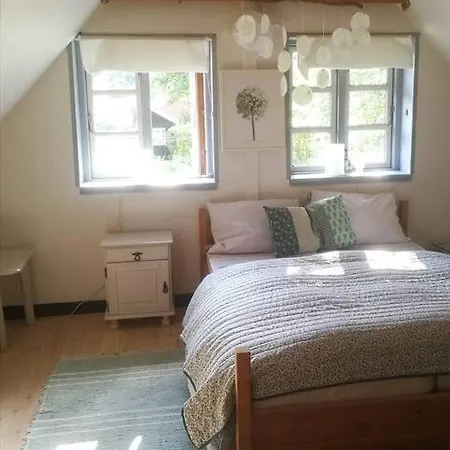 Vandrerhjem Gemuetliches Reetdachhaus Mit Kaminofen *