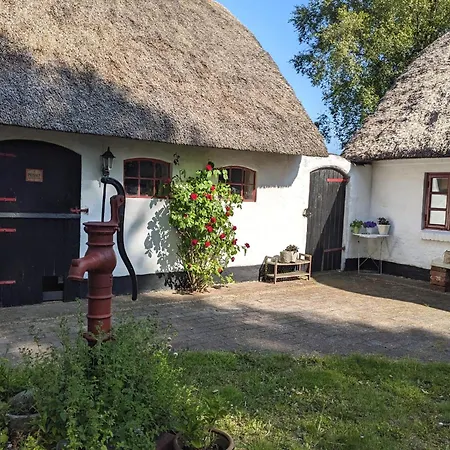 Gemuetliches Reetdachhaus Mit Kaminofen Ribe